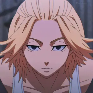 ⚜ Manjiro Sano Tokyo Revengers Anime, Charakter, Manjiro Sano, Mikey, Tokyo Revengers telegram sticker