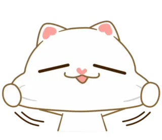 😊 cat, cute, sticker, animal telegram sticker