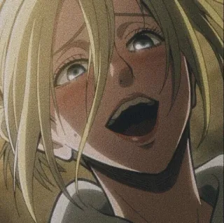 🗿 Annie Leonhart Attack on Titan Anime, Attack on Titan, Annie Leonhart, Weibliche Figur, Cartoon whatsapp sticker