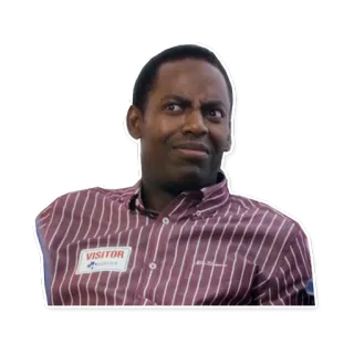 😷 VISITOR mężczyzna, gość, wyraz twarzy, osoba, portret, twarz telegram sticker