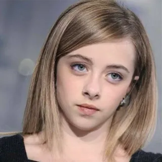 👩 niño, retrato, joven, niña, cara telegram sticker