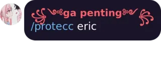 💜 ga penting /protecc eric telegram sticker