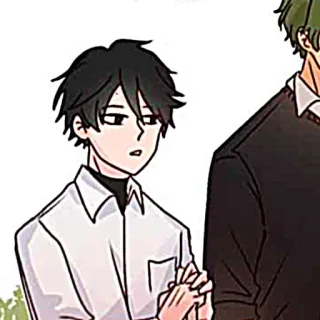 🐈‍⬛️ Anime stijl, Cartoon, Personage, Illustratie, Kunst telegram sticker