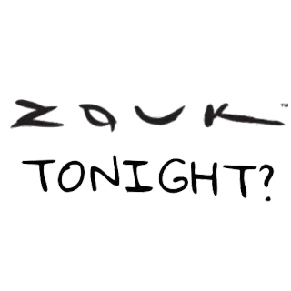 💕 Zouk Tonight? dança, zouk, vida noturna, festa, social whatsapp sticker