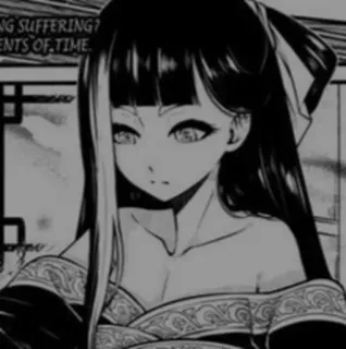 ➰ NG SUFFERING? ENTS OF TIME. Anime, Manga, Mädchen, Frau, Porträt telegram sticker