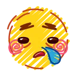 😪