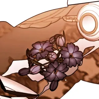 🫖 kwiaty, fioletowe kwiaty, roślina, kwitnący telegram sticker