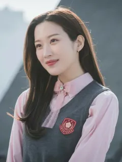 💄 Koreaans, Schooluniform, Meisje, Student, Aziatisch, Vrouw telegram sticker