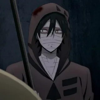 🦇 Zack Foster Angels of Death Anime, Manga, Zack Foster, Angels of Death, Horor, Sabit, Perban telegram sticker