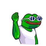 ❤️ Pepe the Frog Pepe, ếch, meme, meme trên mạng, xúc phạm whatsapp sticker