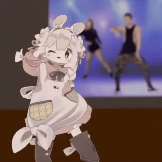 🍬 アニメ, キャラクター, 可愛い, ダンス telegram sticker
