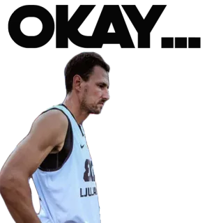 😖 LJUBLJANA basketbal, atleet, Ljubljana, sport, man, speler telegram sticker