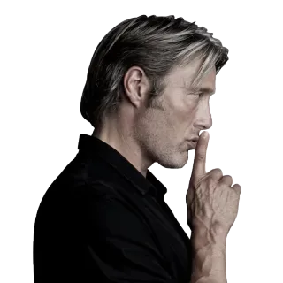 😶 shhh, silencio, callado, dedo, boca, madsen telegram sticker
