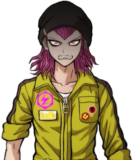 😨 Kazuichi Souda Danganronpa Anime, Manga, Danganronpa, Kazuichi Souda, Enojado telegram sticker