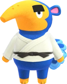 🤥 Antonio Animal Crossing animal crossing, antonio, karate, tier, kampfsport telegram sticker