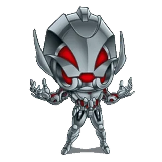 💬 Ultron 울트론, 마블, 로봇, 악당, 스티커, 만화, 슈퍼히어로 whatsapp sticker