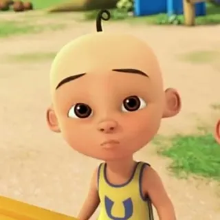 🥵 Upin kartun, Upin, karakter, animasi telegram sticker