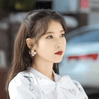 🌙 IU Koreanische Schauspielerin, K-Pop, Koreanischer Sänger, Promi, IU, Lee Jieun telegram sticker