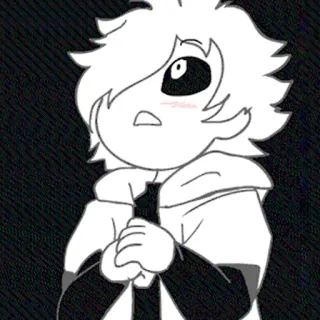 The X!Event Cross!Chara whatsapp stickers