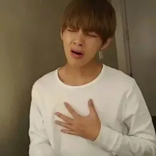 ⚔ V singer, kpop, BTS, idol, male, person telegram sticker