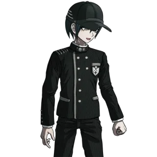 😀 Shuichi Saihara Danganronpa Аниме, Манга, Видеоигра, Персонаж telegram sticker