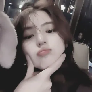 ⏰ Selfie, Wanita, Potret, Wajah, Lucu, Gadis whatsapp sticker