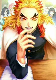 Rengoku Kyojuro telegram stickers