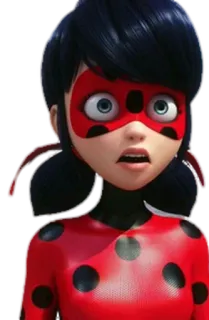 🐞 Ladybug Miraculous: Tales of Ladybug & Cat Noir 瓢虫, 瓢虫少女, 卡通, 超级英雄, 角色 whatsapp sticker