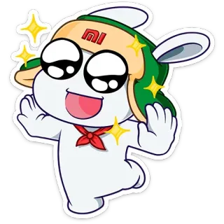 💃 Mi Cartoon, Figur, Aufkleber, Süß whatsapp sticker