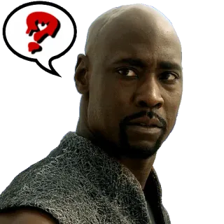 ❓ Mann, Frage, Figur, Verwirrt telegram sticker