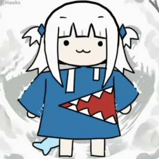 ❄️ @Hawks Anime, Hai, Charakter, Vtuber whatsapp sticker