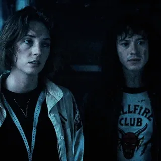 👀 Stranger Things stranger things, netflix, eddie, robin, hellfire club telegram sticker