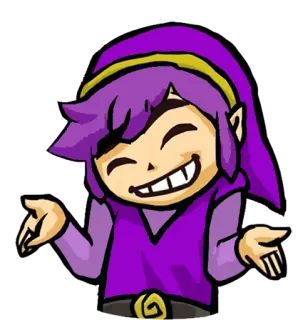 😁 Link The Legend of Zelda Videojuego, Personaje, Link, Legend of Zelda, Encogimiento de hombros telegram sticker