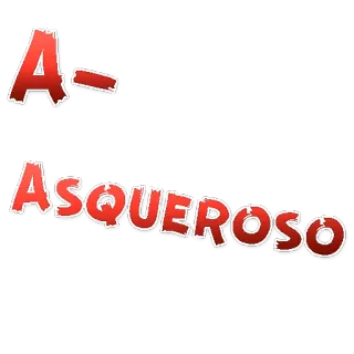 👌 A-
ASQUEROSO testo, spagnolo, disgustoso whatsapp sticker