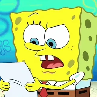 🔥 Spongebob Squarepants dessin animé, Spongebob, animé, Nickelodeon, Bob l'éponge whatsapp sticker