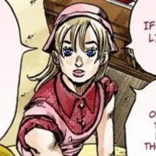 😐 Lucy Steel JoJo's Bizarre Adventure: Steel Ball Run 애니메이션, 만화, 루시 스틸, 죠죠의 기묘한 모험, 스틸 볼 런 telegram sticker