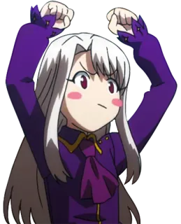 😕 アニメ, 女の子, 漫画, ステッカー, かわいい, 面白い telegram sticker