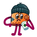 😕 telegram sticker