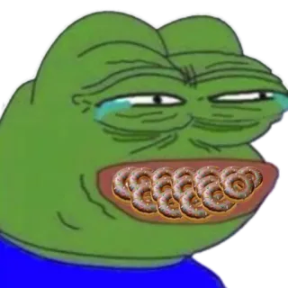 😂 Pepe the Frog Pepe si Katak, katak, meme, meme internet, katak kartun, populer whatsapp sticker