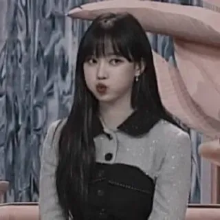 😙 여자, 아시아인, 소녀, 인물사진, 귀여운, 한국 telegram sticker