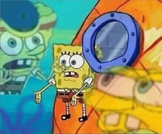 🤔 SpongeBob SquarePants whatsapp sticker