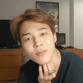 ⛵️ Jimin K-Pop, BTS, cantante, coreano, celebridad whatsapp sticker
