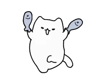😀 mofumofu cat telegram sticker