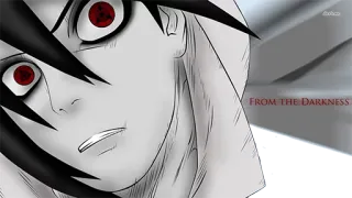 😡 FROM THE DARKNESS Anime, Art, Sombre, Manga, Yeux, Dessin animé whatsapp sticker
