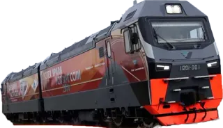 🚂 null treno, locomotiva, ferrovia, trasporto telegram sticker