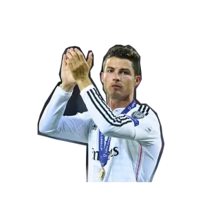 👏 Cristiano Ronaldo calcio, football americano, atleta, sport, giocatore, celebrità telegram sticker