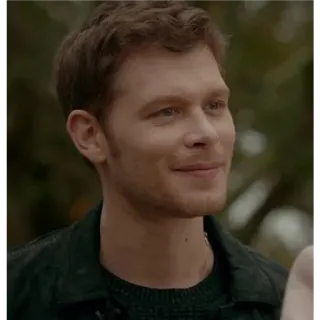 🙂 Klaus Mikaelson The Vampire Diaries ritratto, vampiro, fantasy, serie TV telegram sticker
