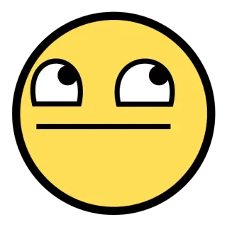 😐 Meme, Trollface, Espressione, Meme di Internet, Faccia telegram sticker