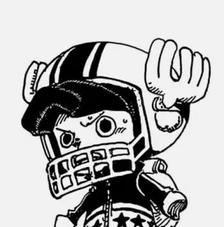 😩 Tony Tony Chopper One Piece Anime, Manga, One Piece, Tony Tony Chopper, Fußball, Sport telegram sticker