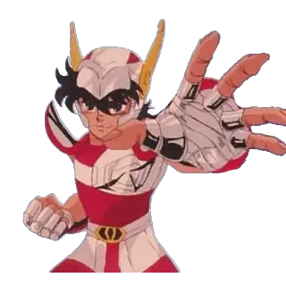 ✊️ Seiya Saint Seiya Anime, Saint Seiya, Seiya, Pegaso telegram sticker